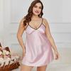 Sling Pajamas Nightgown Sexy Casual Women's Plus Size Homewear