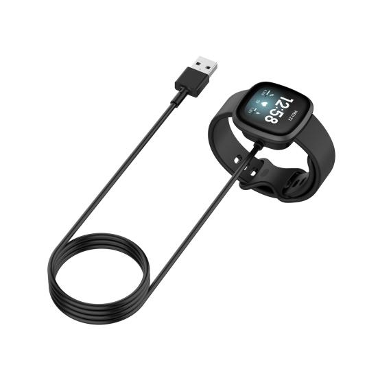 Charger Quick Charging Anti-interference Elastic Buckle Magnetic Smartwatch Charging Dock for Fitbit Versa3 Sense