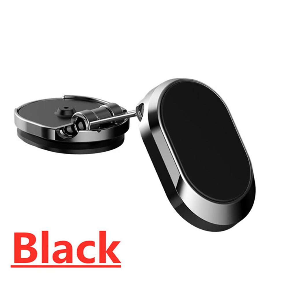 360 Degree Magnetic Car Phone Holder Magnet Dashboard Sticking Smartphone Foldable Phone Bracket In Car
