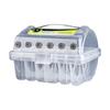 Fishing Line Storage Box 6 Slots Fishing Line Case Clear Fishing Line Organizer 6 Compartments Fishing Tackle Line Box