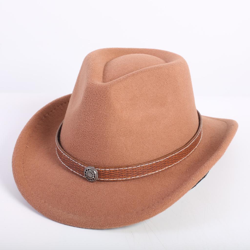 Popular children's fashion cute western cowboy hat, small rancher outdoor children's jazz hat