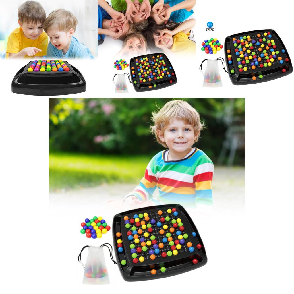 Colorful Rainbow Pop Game Interactive Family Fun Educational Toy For Kids