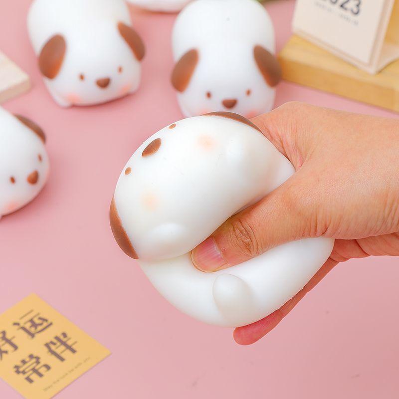 Funny Pulling Pets Toy Puppy Piggy Stretchy Animal Stress Balls Adults Kids Sensory Play Therapy Anti Anxiety Fidget Toy