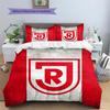 SSV Jahn Regensburg Pattern Bedding Quilt Set  Home Decoration  Gift (1 * duvet cover + 2 * pillowcase  without core)
