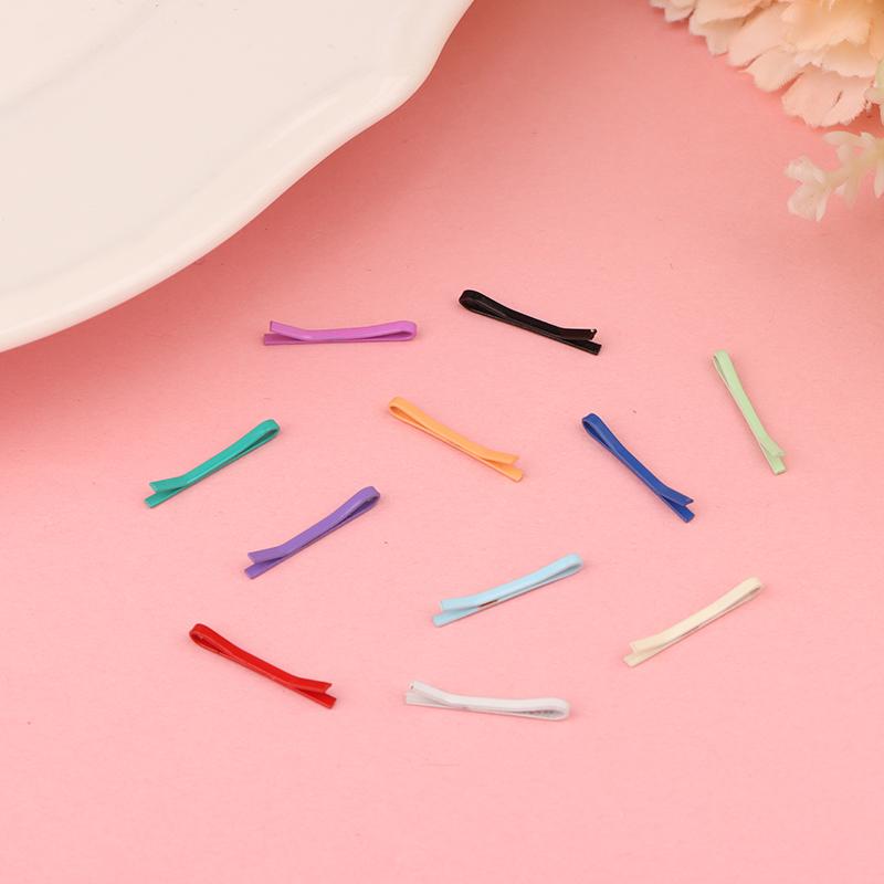 10pcs Doll Miniature Hair Clip Hair Pin For Toys Hair Styling For 1/6 1/12 Doll Accessories Headwear Decorative Mini Hairpins