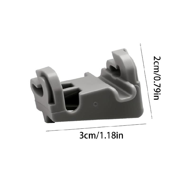 Lower Rack Holder Replacement Plastic Dishwasher Rack Fastener Fixing Clips MEG64438801 00611474 Easy To Install