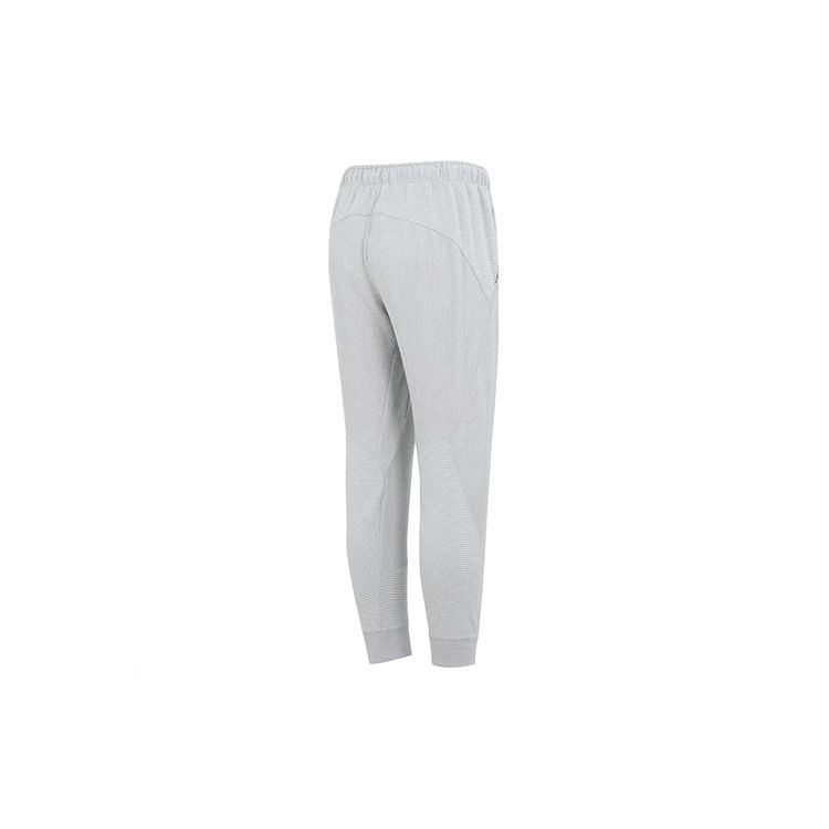 Under Armour Solid Color Logo Label Elastic Waist Cuffed Joggers Men Joggers Gray 1373879-558