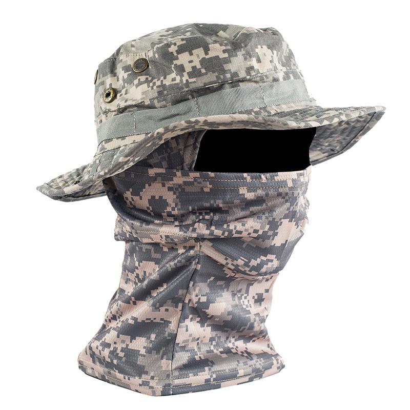 Russian Tactical Camouflage Mask Hat Baseball Cap Beanies Military Army Skullies Unisex Hip Hop Knitted Cap Elastic Outdoor Cap