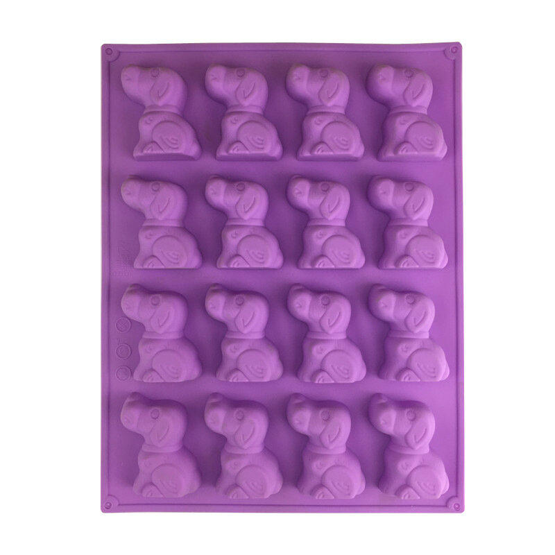 New 16-hole puppy-shaped gypsum mill - 2 pcs.