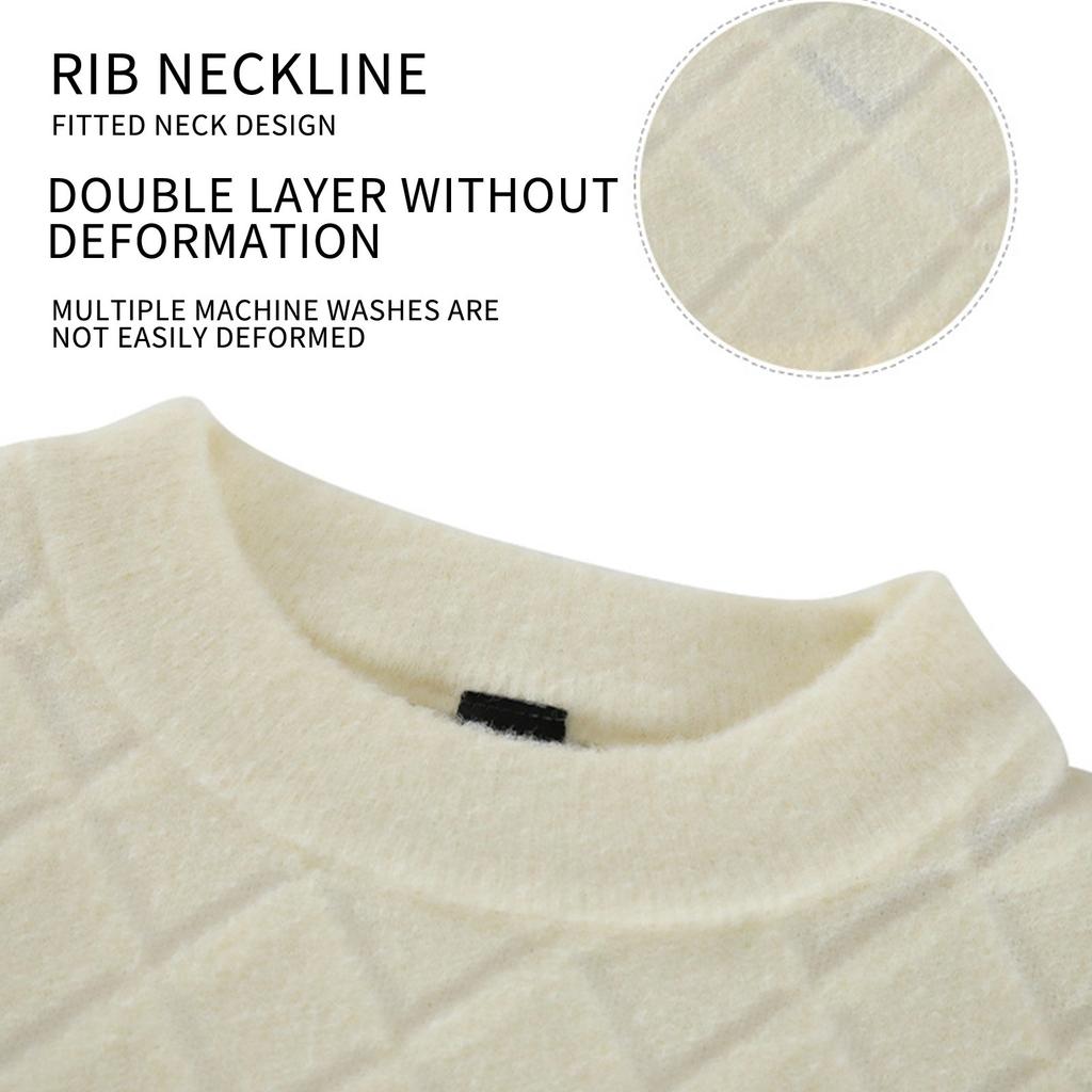 And Winter New Sweaters Men's And Women's Knitted Underlay Shirt With Couple Top