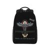 Judas Priest Angel Of Retribution 1 Rucksack Schüler Jungen Mädchen Schultasche Kinder Schultasche Laptop Umhängetaschen für Männer Frauen