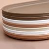 Stackable Dessert Tray Oval Dish Plate Kitchen Organizer Storage Tray  Wedding Party