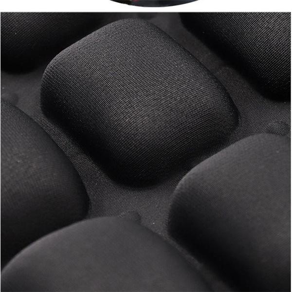 Motorrad-Sitzbezug, weicher 3D-Stoß, bequemes Sitzpolster, rutschfeste Stoßdämpfung, atmungsaktiver Motorrad-Sitzpolsterbezug für Motorräder