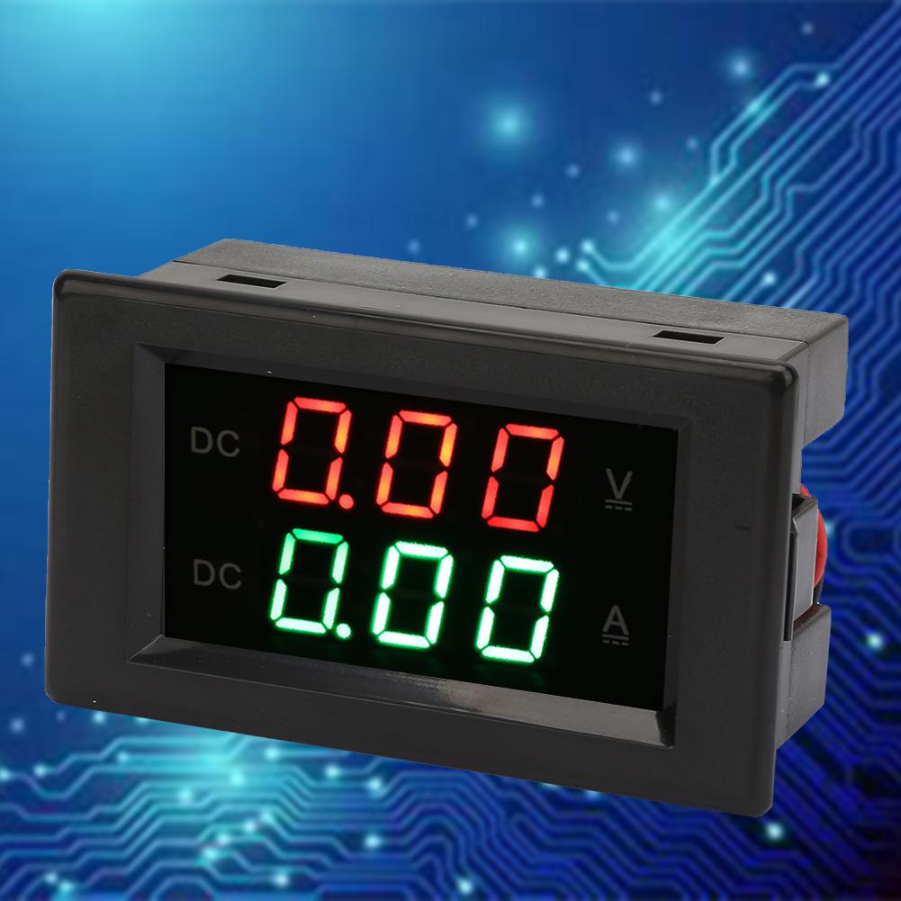 YB4835VA DC0 100V 20A Dual Display Integrated Voltage Ampere Meter