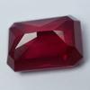 Natural Red Ruby Loose Gemstone 14.10 Ct Emerald Cut Earing Size for Jewelry Making and Crafts