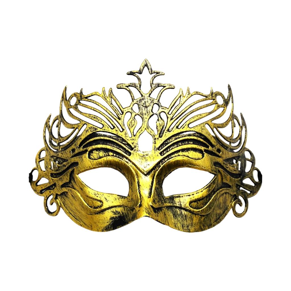 Karnival Retro Vintage Premium Mask  Halloween Party Mask  Herrars Antik Romersk Mask