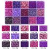 8/10/12/15 Grid Box: Seed Beads, Sequins, Imitation Pearls for DIY Necklaces & Phone Chains