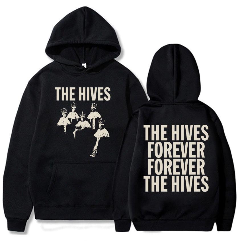 

The Hives Forever Album 2025 Hoodies Autumn Warm Men Women Sweatshirt Long Sleeve Casual Hooded Pullovers Unisex Streetwear XL