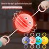 Bola Apito Giratória Brilhante para Crianças: Brinquedo Criativo de Descompressão para Meninos e Meninas