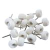 5/10/20Pcs Felt Grinding Sanding Head Abrasive Buffing Wheel 3mm Shank Cotton Thread Polishing Mini Brush for Dremel Dril Jade