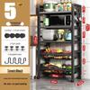 Stainless Steel Multi-Layer Kitchen Trolley for Fruits & Vegetables