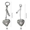 Keychain Heart Keys Rings Alloy Material Keyring Keys Holder Perfect for Women