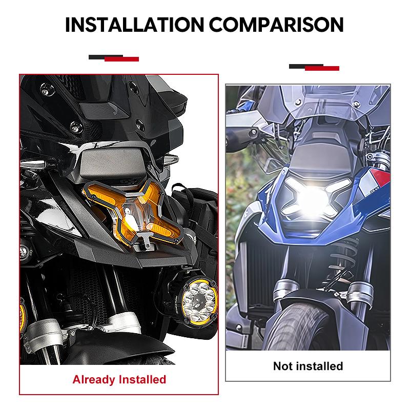 Motorcycle Guard For BMW R1300GS 2023-2024 R1300GS ADV 2023-2025 Motorcycle Headlamp Protective Cover Accessories
