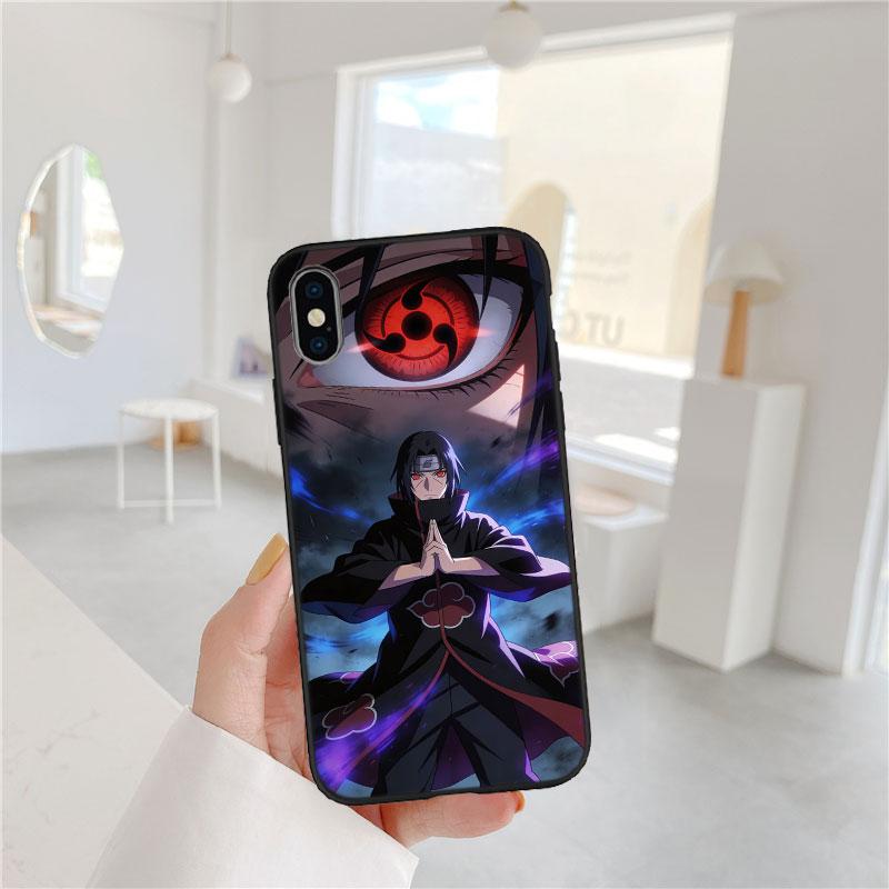 LO73 Naruto Uchiha Itachi Soft Shell Phone Case for Samsung Galaxy S20 S21 S22 Ultra FE + Plus A21S A22 A24 A25 A26 A30 A30S A31