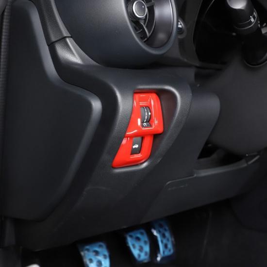 For GT86 /Subaru BRZ -23 ABS Red Tailgate Switch Frame Trim  Accessories Kit