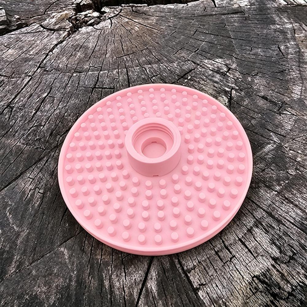Round Chicks Automatic Drinking Tray Multi-Hole Syrup Feeder for Bees Incubator Brooder Box розовый