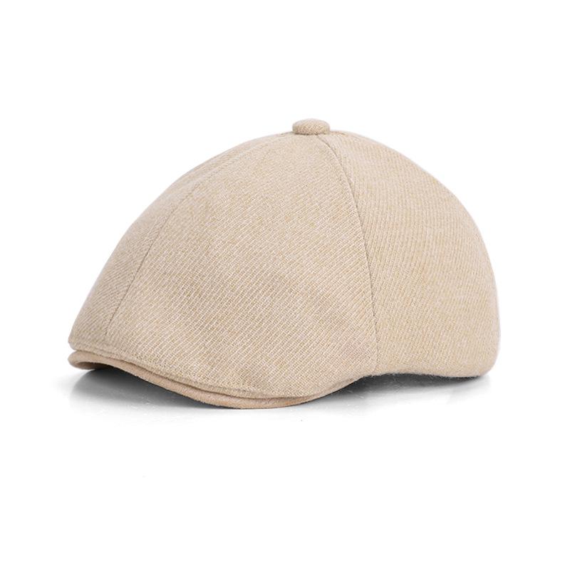 Autumn and Winter Retro Forward Hat Fashionable Versatile Beret Literary Cap Children's High-end Sense of Face Small Painter Hat