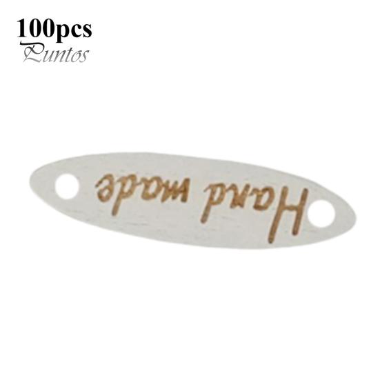 

100шт деревянные пуговицы ручной работы с буквенным принтом для DIY шитья декор для скрапбука