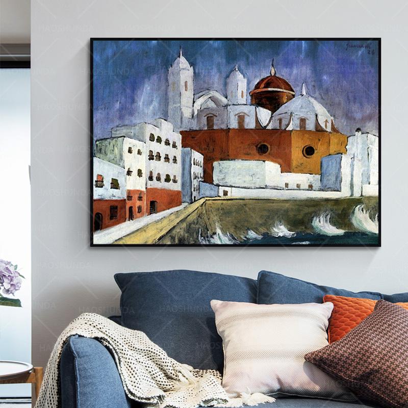 

Уолтер Граматт старый известный мастер художник Кадис картина холст печать для комнаты настенный декор произведение искусства без рамки