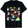 Last Day Summer Raccoon Vacation Graphic Crew Neck T-Shirt For Men