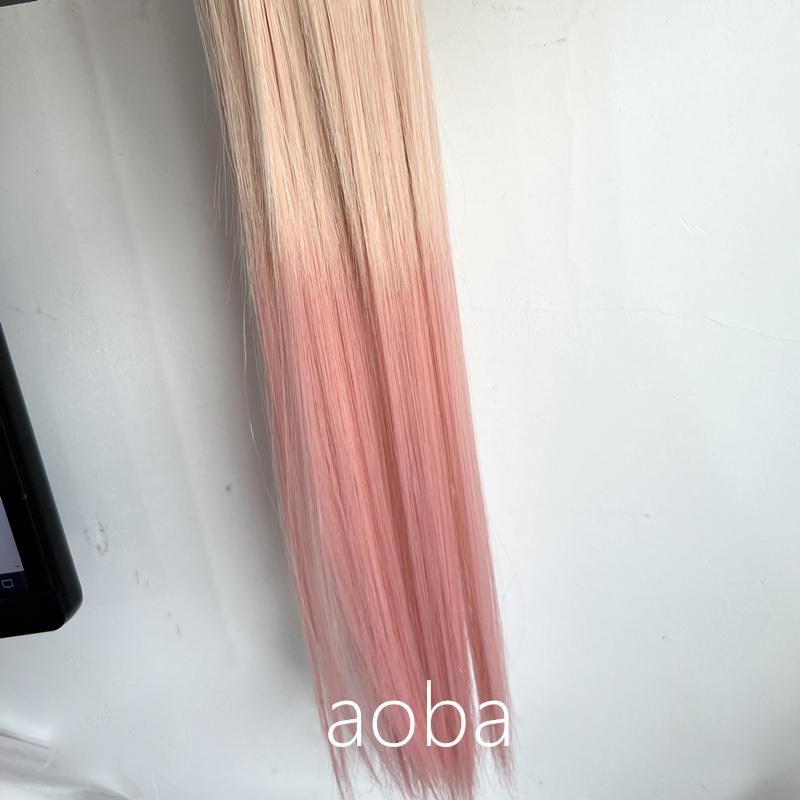 High Quality Marin Kitagawa Cosplay Wig My Dress-Up Darling Long Pink Gradient Heat Resistant Hair Party Anime Wigs + Wig Cap