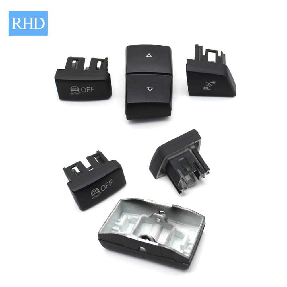 Car Console Antislip Switch Sport Buttons Radar Sensor Button Cover For BMW 5 6 X3 X4 Series F10 F11 F06 F12 F25 F26 61319267890