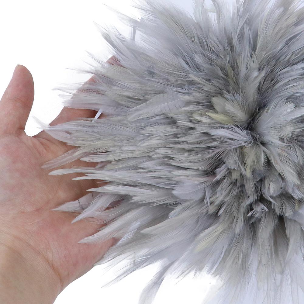 Rooster Feather lot 4-6Inch Carnival Clothing Sewing Accessories Jewelry Crafts Decoration Saddle Hackle Cock Chicken Plumas