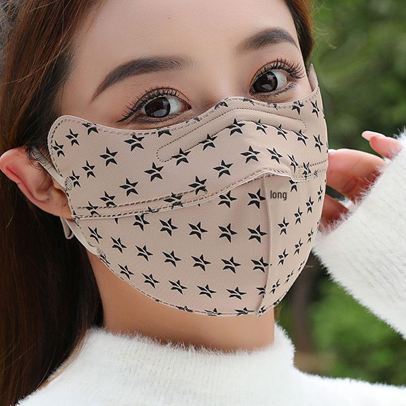 

Women s Winter Windproof Thickened Face Mask with Eye Corner Protection for Cycling