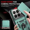 Case for Xiaomi 15T Pro, Enhanced Rugged Protection with Anti-Scratch Camera Cover - Green