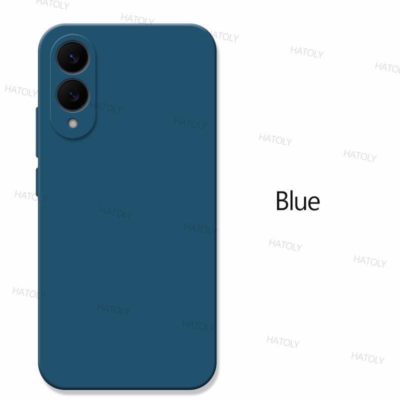 For Samsung Galaxy S25 Edge Case Samsung Galaxy S25 Edge Cover Shockproof Luxury TPU Liquid Silicone Cover For Samsung S25 Edge