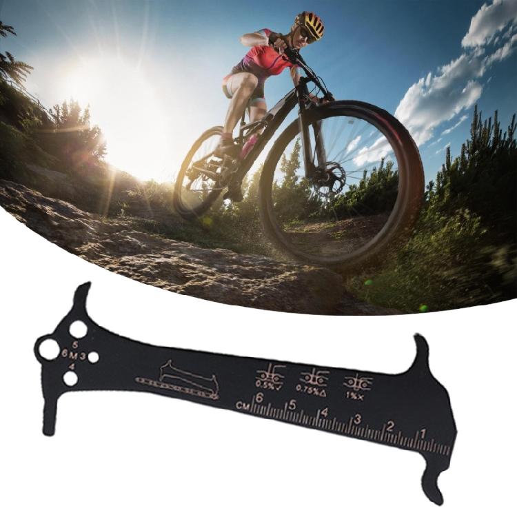 1/3pcs Bicycles Chain Checker Road Bike Chain Wear Indicators Gauge Measuring Ruler Tool Bicycles Chain Repair Tool