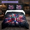 Bologna FC Themed Bedding 3Pcs Duvet Cover Set Decorative Bed Linen For Teen Room Home Decoration