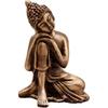 Brass Buddha Resting Showpiece, Brown, Material - Brass, Showpiece for Home Decor, Home Decor Items,