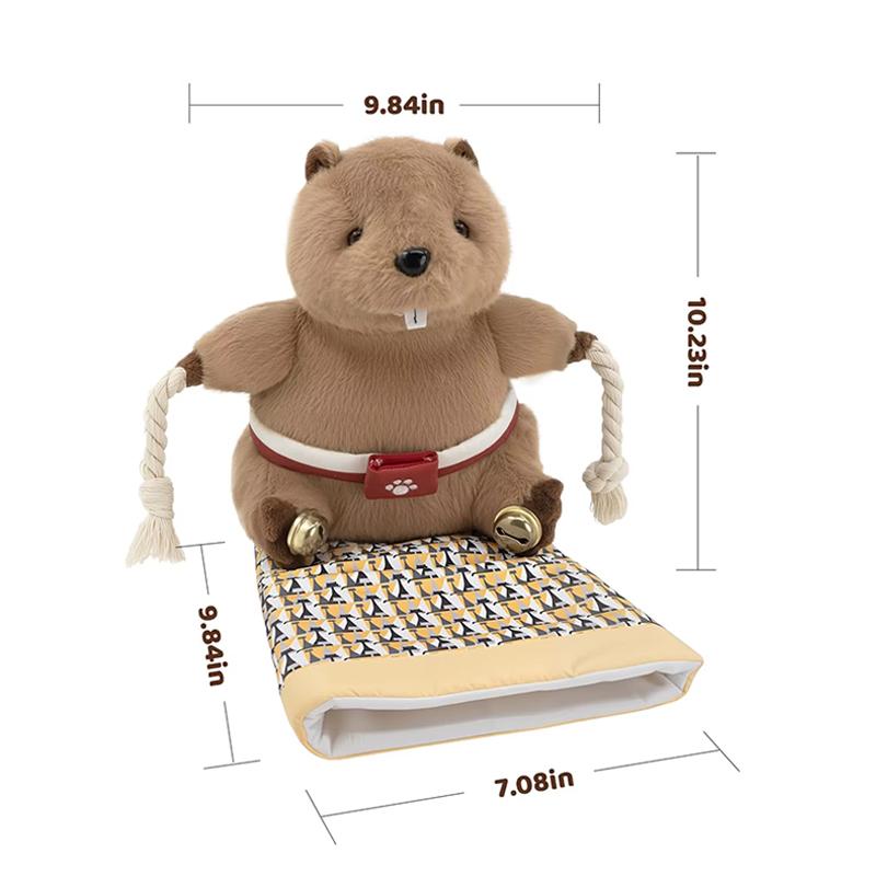 

Cat Wrestling Puppet Fun Cat Puppet Wrestler Cat Wrestling Glove Puppet with Padding Bell for Safe Play Stuffed for Boredom