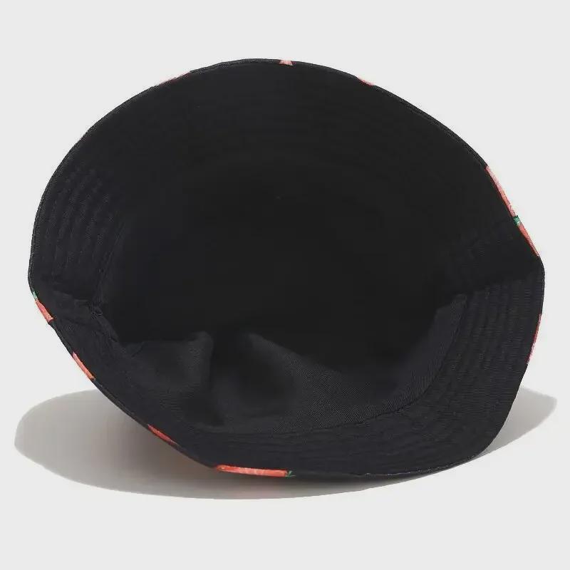 Unisex-Sonnenhut mit Fruchtmuster für Freizeitaktivitäten im Freien und Sommerreisen