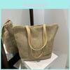 Stylish Summer Large Capacity Woven Tote Bag For Women Ideal For Beach Travel