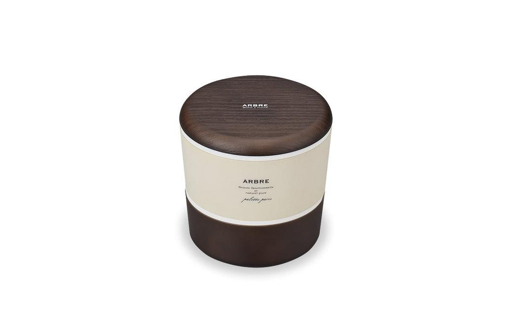 Masakazu ARBRE Round Nest H11cm Lunch, Brown, 27029, Size Approx. 11cm