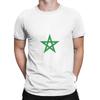 Flag Of Morocco Moroccan Flag Soccer T Shirt Unisex 100 Cotton Funny Tshirt Crew Neck Tees Short Sleeve Tops Graphic