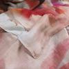 "Hot Sale Watercolor Tie-Dye Cotton Arabic Satin and Polyester Long Turkish Headscarf"