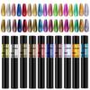 Nail Art Air Cushion Magic Pen Does Not Float Powder Mirror Magic Pen Solid Titanium Powder Air Cushion Magic Mirror Powder